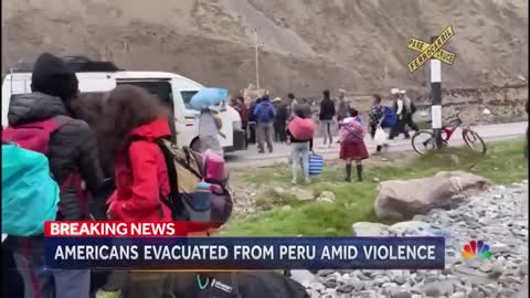 Peruvian Government Says Most Foreign Tourists Evacuated