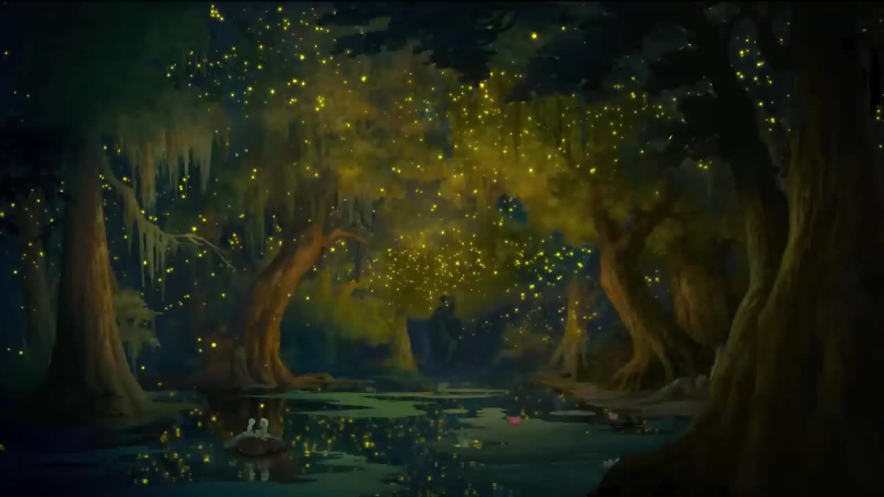 ***Night in the Bayou | Princess and the Frog Music & Ambience***