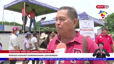 17 SEPT 2022 - BERITA PERDANA-SEMARAK TANI KELUARGA MALAYSIA-PERKASA KOMUNITI AGROMAKANAN LUAR BANDA