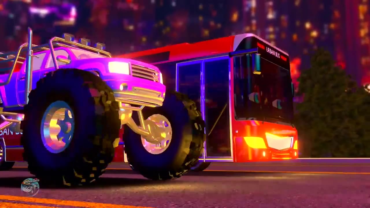 Wheels on the bus + street vehicles