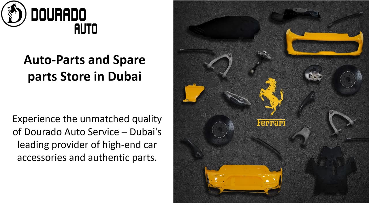 Luxury Auto Spare Parts Showroom - Dourado Auto Service