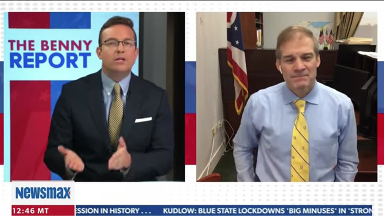 Rep. Jim Jordan on Newsmax 12.6.2020 -