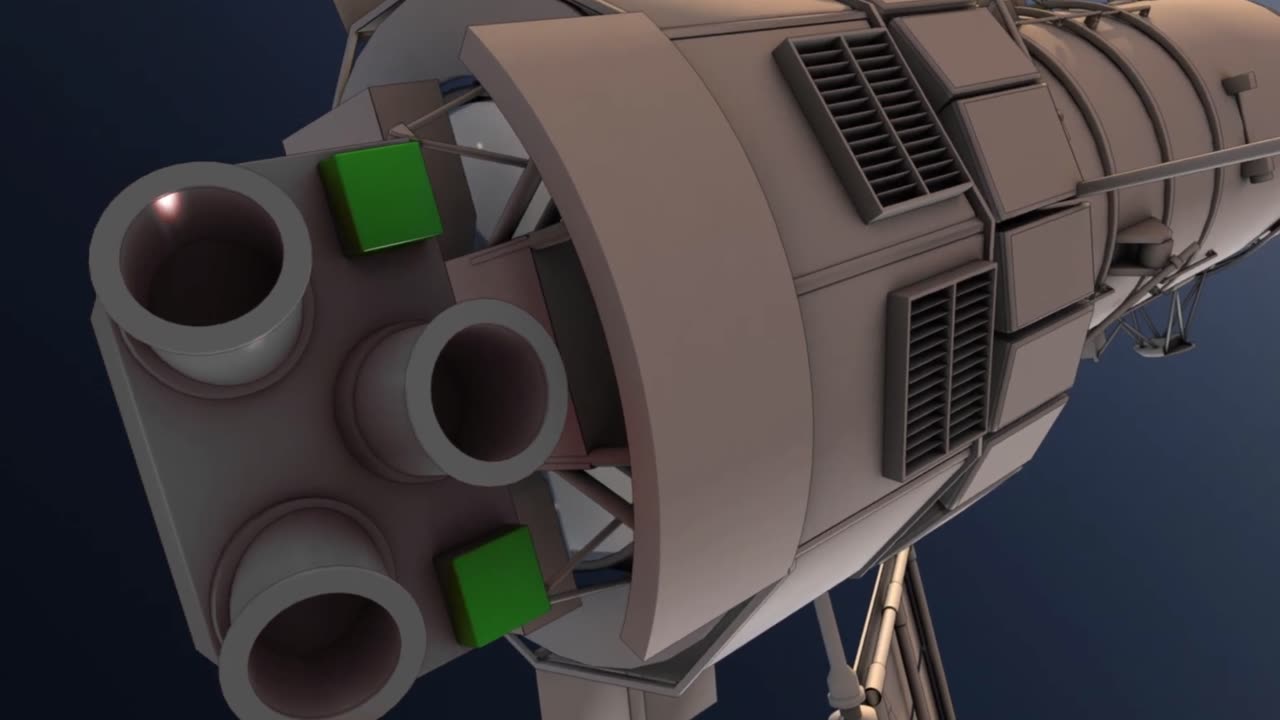 How does Hubble orientate itself in space Hubbleca