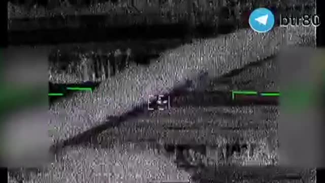 Our helicopter pilots destroy enemy armored