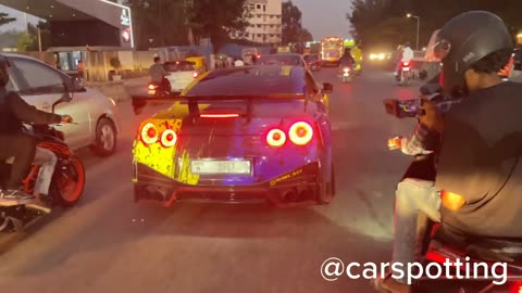 Nissan GTR Craziness Overloaded 😨