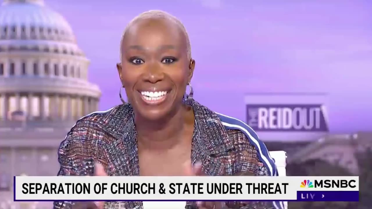 Joy Reid seems triggered by Louisiana mandating the Ten Commandments be displayed in public schools