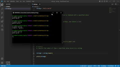 Python String Methods Part 1