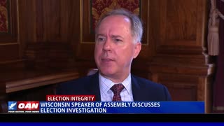 Wis. speaker of assembly discusses election investigation