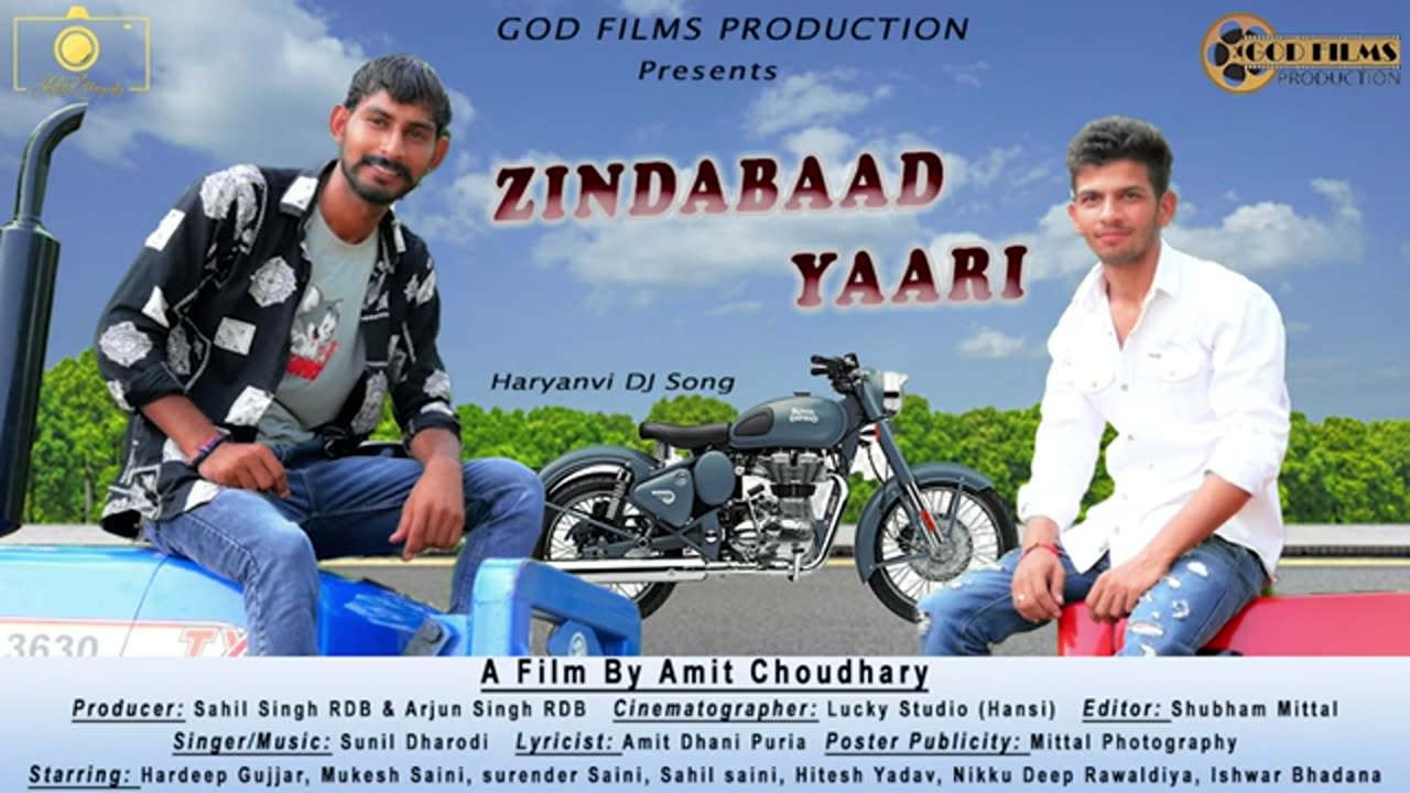 Zindbaad yaari by Ãmēēt _Gurjar New haryanvi song 2023