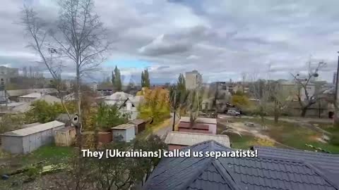 A resident of Lisichansk told how Ukrainian militants shelled the city during the occupation.