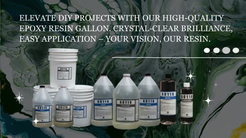 The Finest Epoxy Resin Gallon for Achieving A Glossy And Glass-Like Surface At Epoxy King