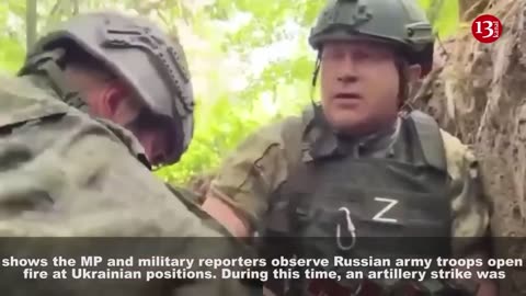 Visiting front line, Russian MP comes under fire, flees from the area