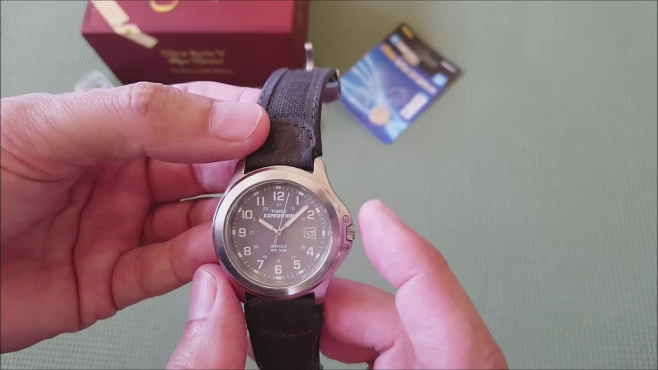 Easy Way to Change Battery in Timex Expedition Wrist Watch