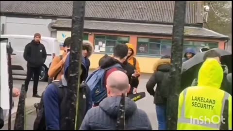 "Asylum seekers" dumped in an Irish town immediately started making violent