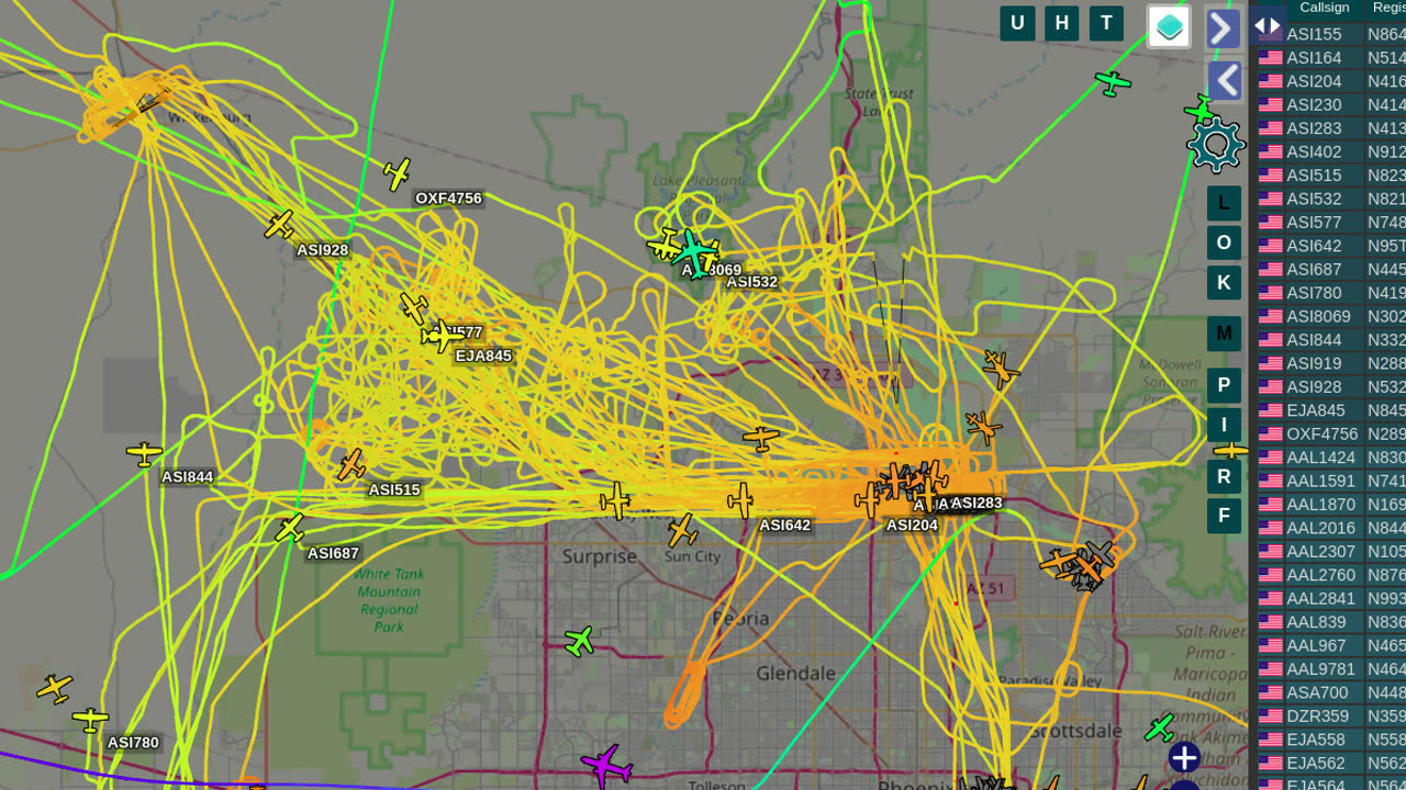 N53216 N748PA Bird Mafia Utah Gang Warring on Arizona - Oct 4th 2023 - 2:49pm -