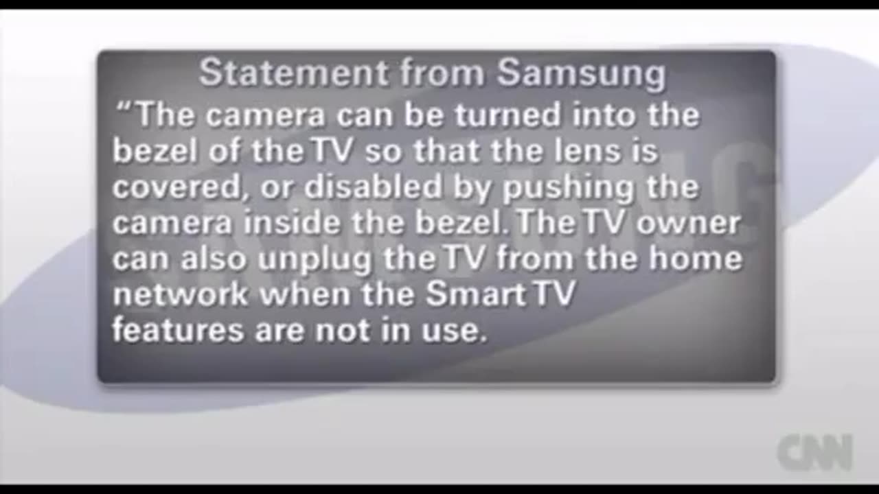 Smart TVs are 5G spying mechanisms used to track people.