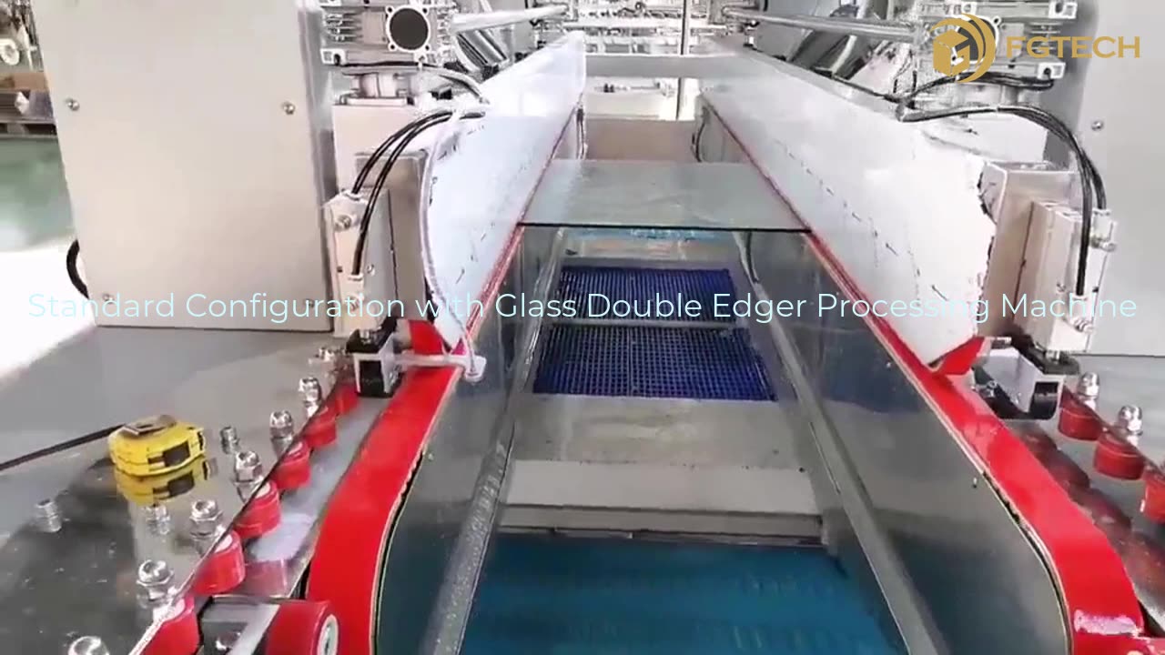 Configuration with Glass Double Edger Processing Machine Double Side Edging Machine