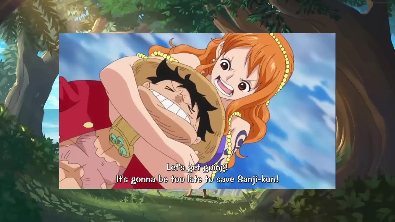 More luffy and nami wholesome moments