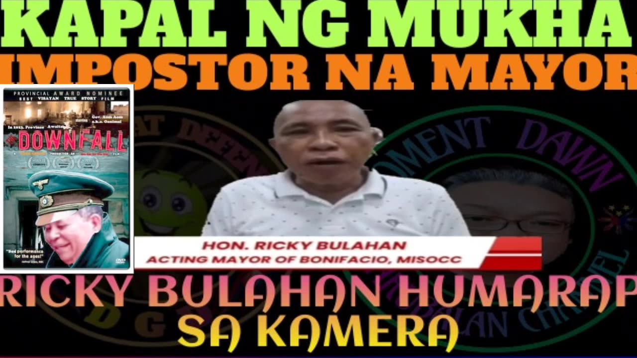 k@pal ng mukha ng acting mayor sa bonifacio misamis occidental