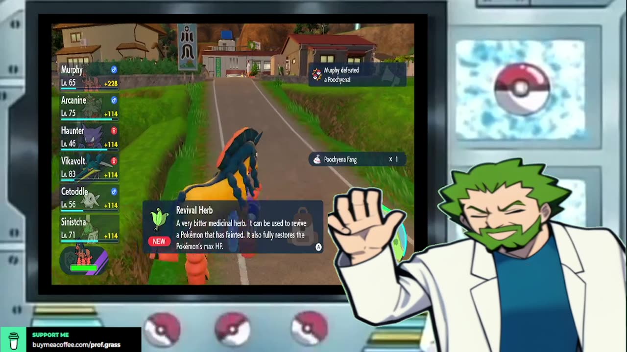 Prof.Grass Gaming Pokemon Violet: Teal Mask DLC PT3