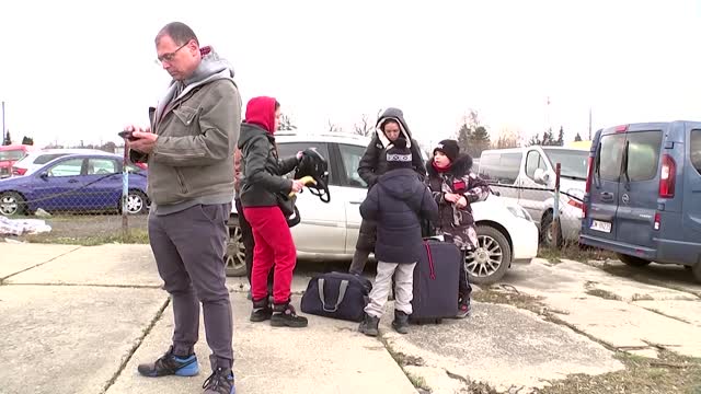 'We are really scared': Ukrainians flee war at home