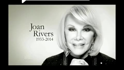 Joan Rivers last public statement