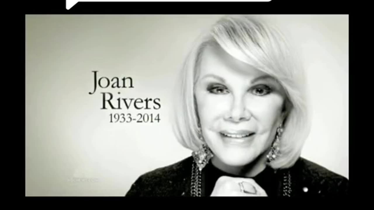 Joan Rivers last public statement