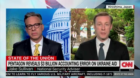 Jake Sullivan commented on the Pentagon's $3 billion "accounting error" regarding Ukraine aid