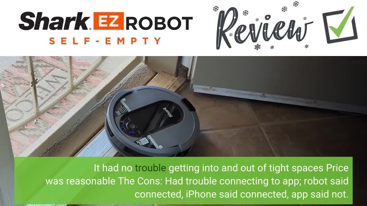 Shark AV911S EZ Robot Vacuum with Self-Empty Base-Overview