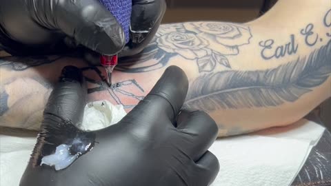 Tattoo TimeLapse Berserker Symbol!