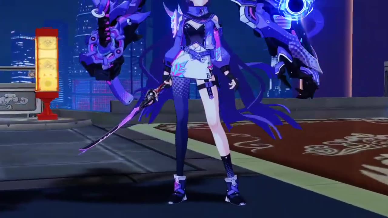 Honkai Impact 3rd - "Haunted Dusk" Outfit Trial Gameplay(For HOT)