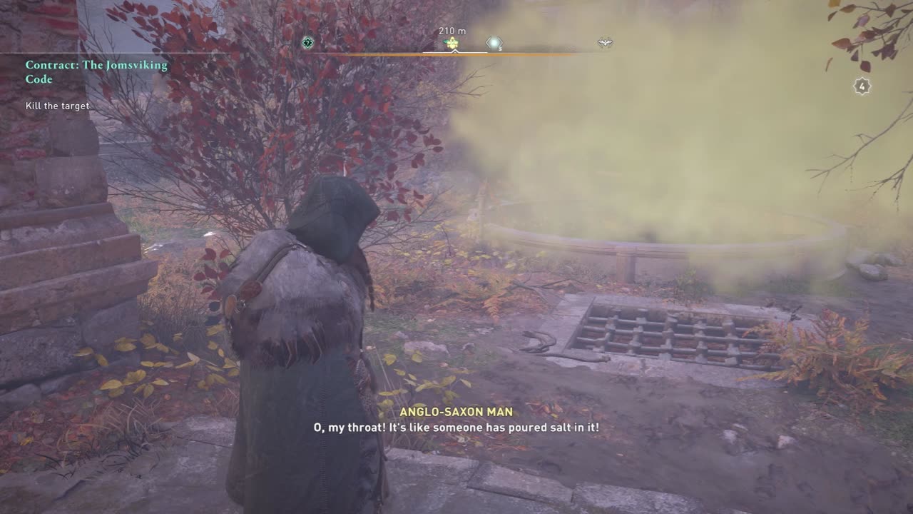 Witch's Curse: Beware the Fart of Doom. Assassins Creed Valhalla