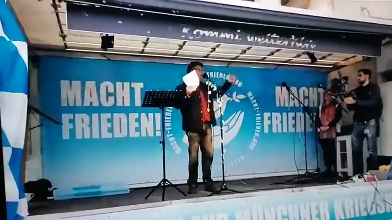 ++LIVE++ Friedensdemo aus München, Ami-go home!!!