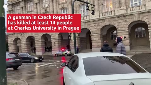 Gunman in Czech Republic kills 14 people in Prague's Charles University mass shooting