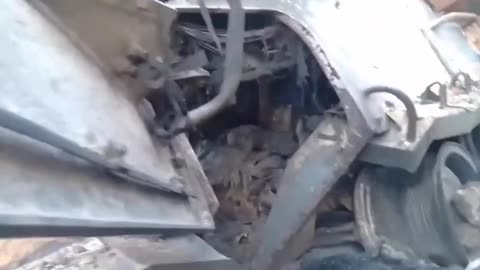 Irpin Destroyed BTR-82A Russian military