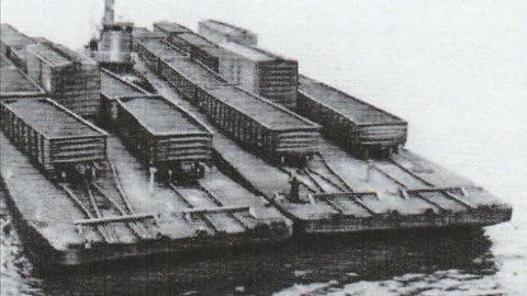 RR Coal Train Barge-Loading Cranes - Mini 2 4K-30