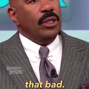 Benny Johnson talking about Steve Harvey being on the TRUMP TRAIN!