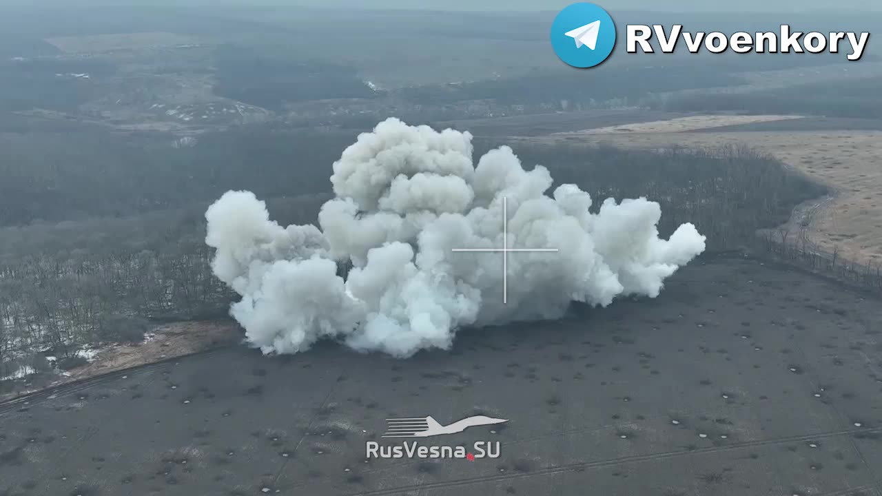 🇷🇺🇺🇦 TOS-1A made hell for the enemy at the front near Kremennaya