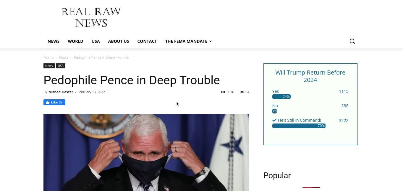Pedo - Pence In Deep Trouble