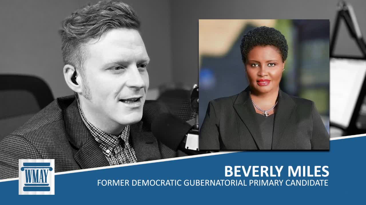 Former Democratic gubernatorial candidate Beverly Miles sounds off