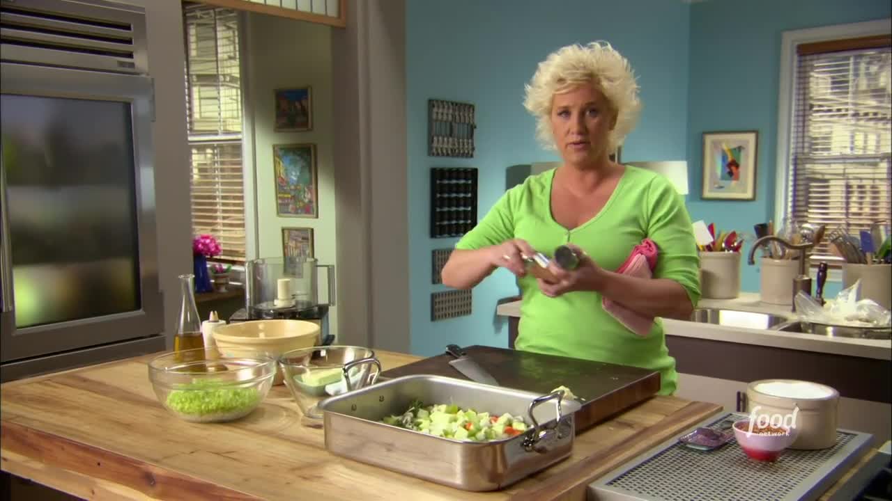 Anne Burrell's Brined Herb-Crusted Turkey Secrets of a Restaurant Chef