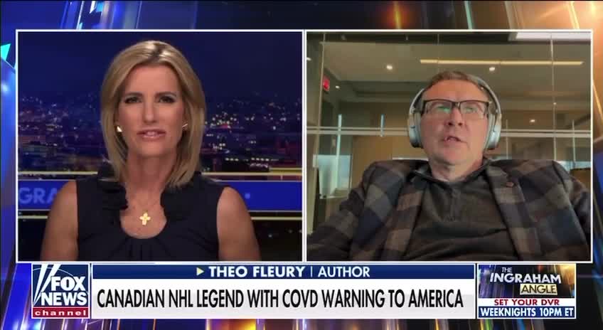 Former NHL player Theo Fleury on The Ingraham Angle