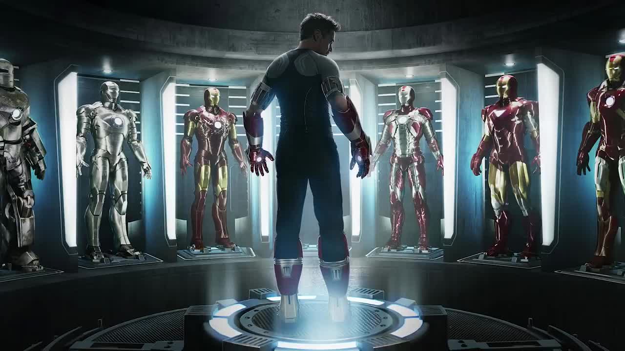 Iron Man 3 - Mark 42 Suit Up Scene - Movie CLIP HD