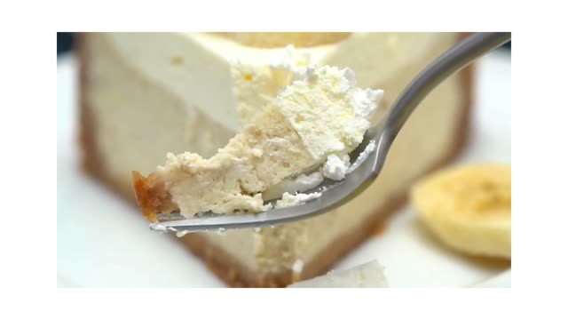 Fresh Banana Cream Cheesecake