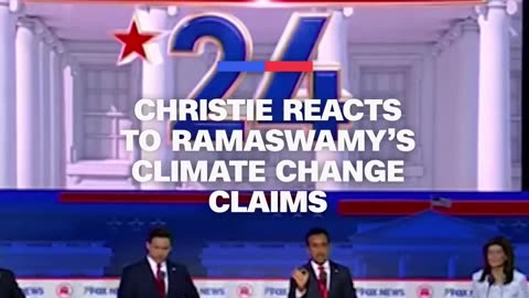 Christie reacts to Ramaswamy's climate change claims