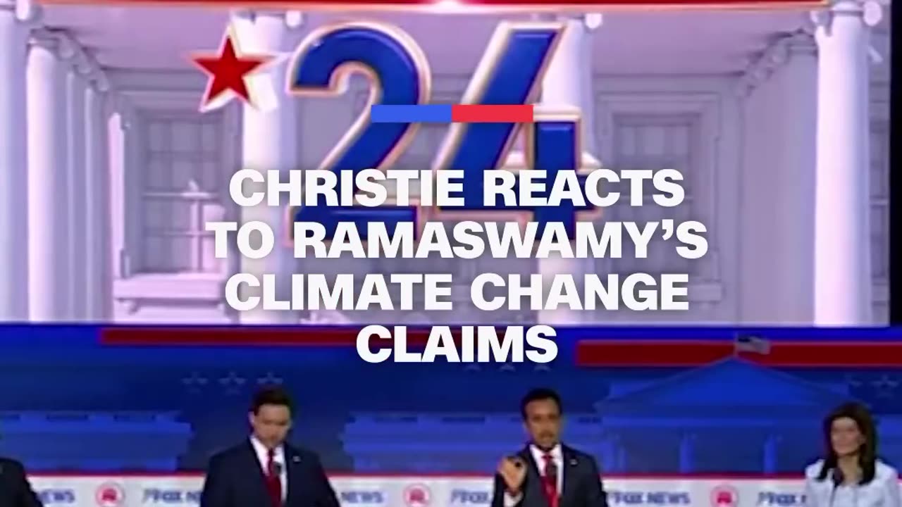 Christie reacts to Ramaswamy's climate change claims
