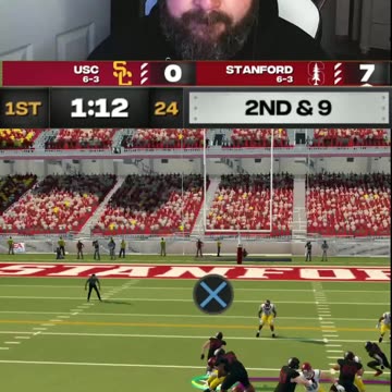 NCAA Football 14- Patty helping in the passing game!!