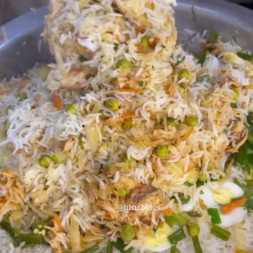 Chinese biryani in Punjab style