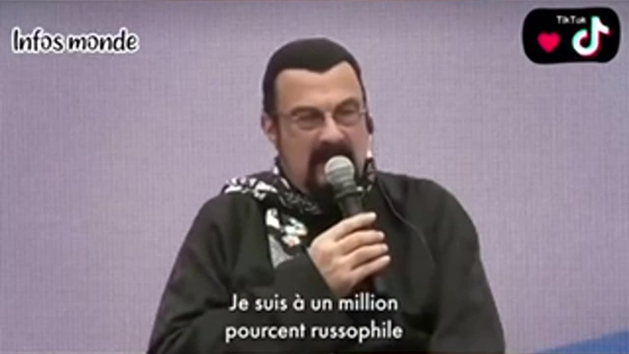 STEVEN SEAGAL:AMERICA IS SPENDING BILLIONS ON DISINFORMATION LIES AND FAKE PRESS