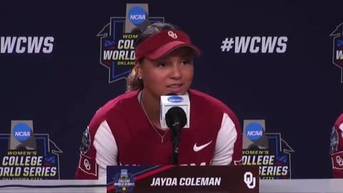 Oklahoma College Softball Team Gives Heartwarming Response During Press Conference